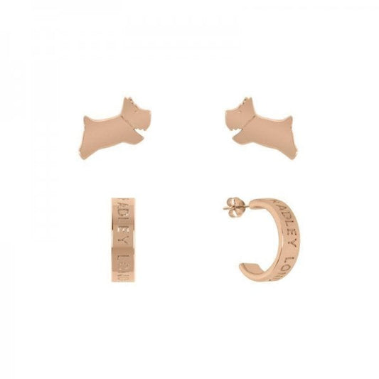 Rose Gold Earring Set