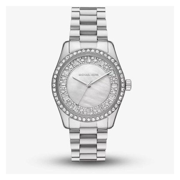 Lexington Silver Mother Of Pearl Ladies Watch