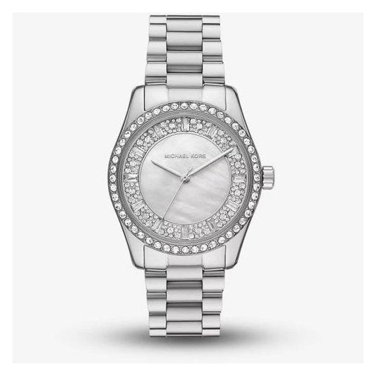 Lexington Silver Mother Of Pearl Ladies Watch