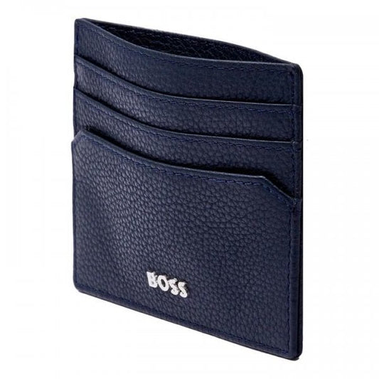 Card Holder Classic Grained Navy