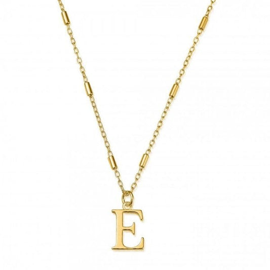 Iconic Initial E Necklace