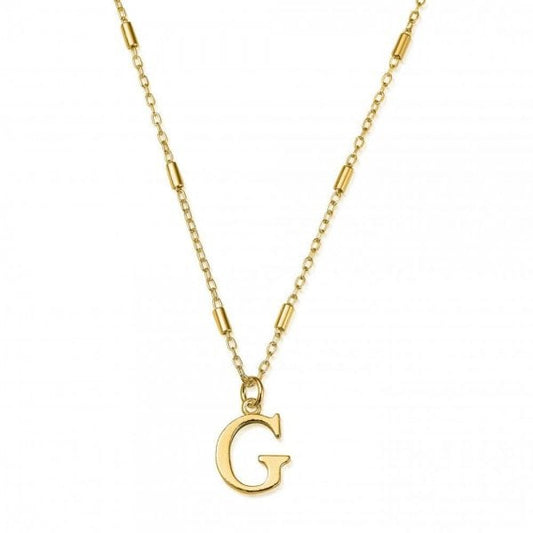 Gold Iconic Initial G Necklace