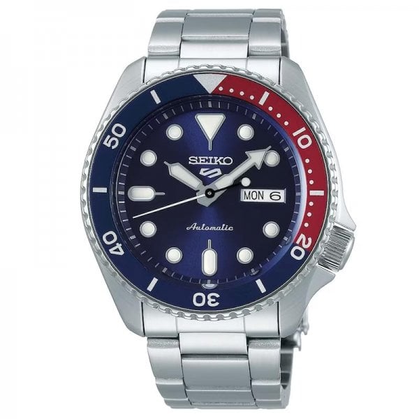 Seiko 5 Sports Pepsi Bezel Gents Watch