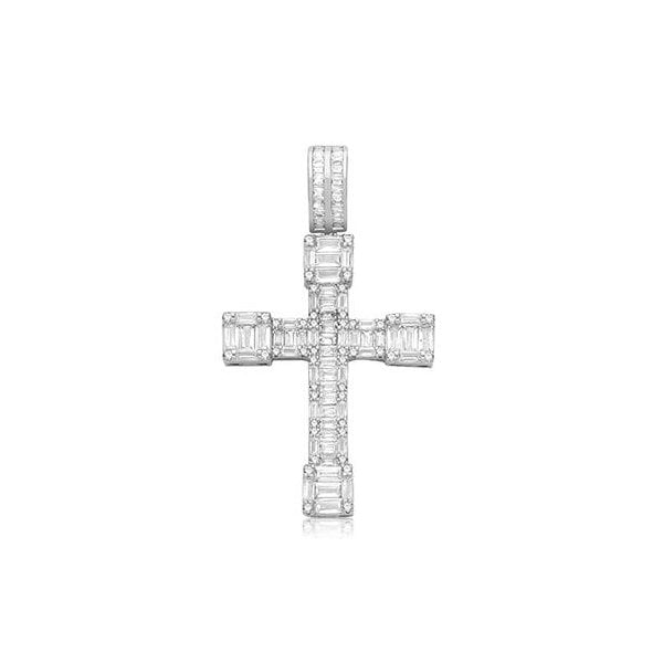 SILVER CZ CROSS