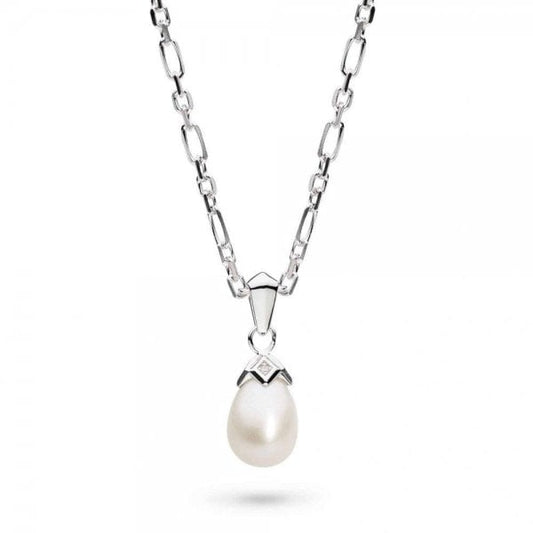 Revival Pearl Glitz Figaro Necklace