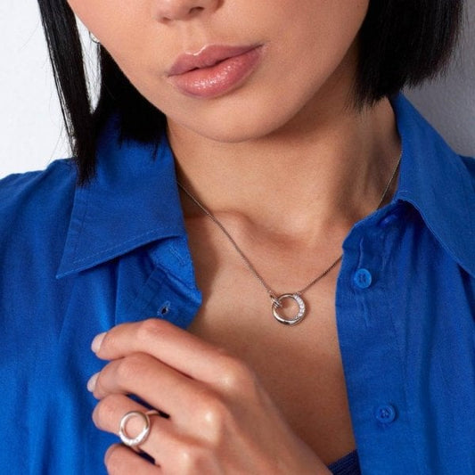Bevel Cirque Link Parve 18" Necklace
