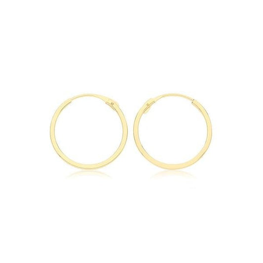 9CT YELLOW GOLD SLEEPERS