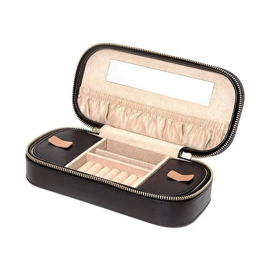 CHLOE JEWELLERY CASE ZIP BLACK