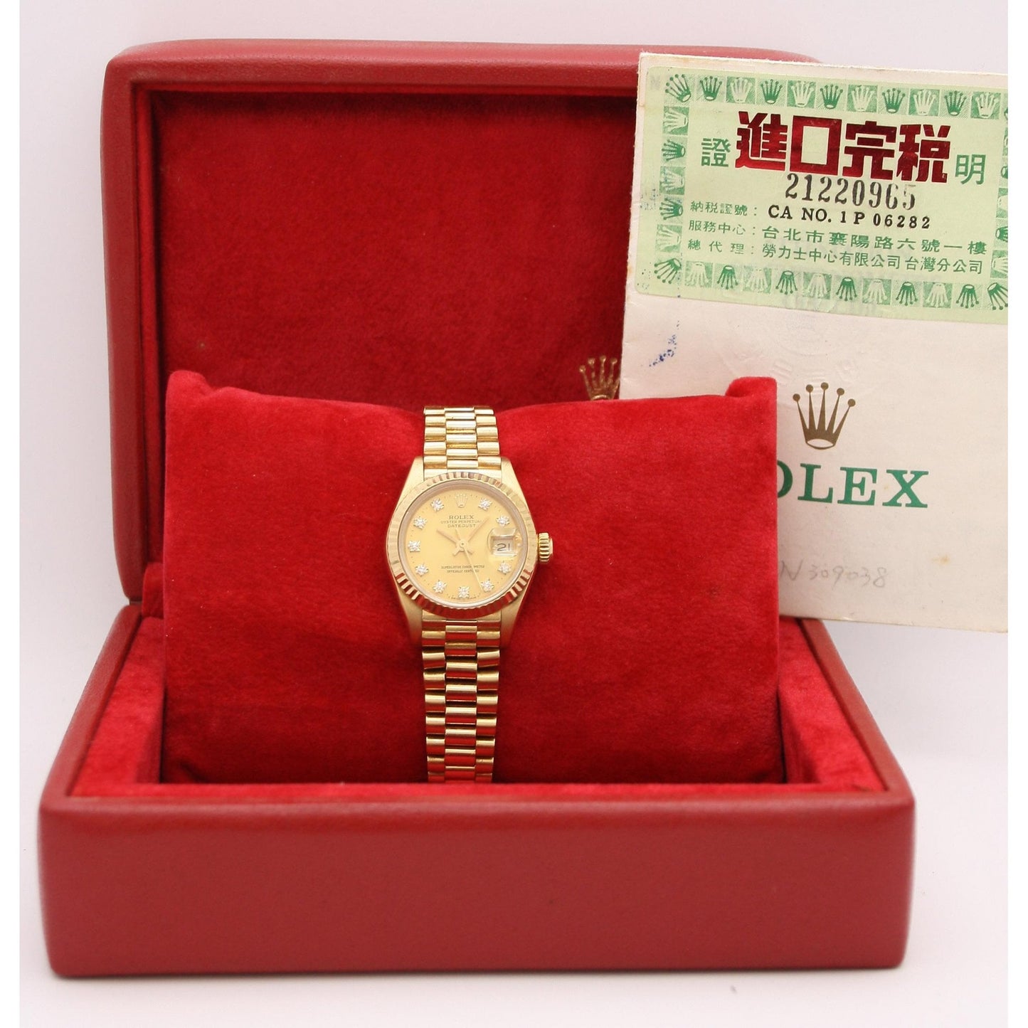 Ladies Gold DateJust 69178