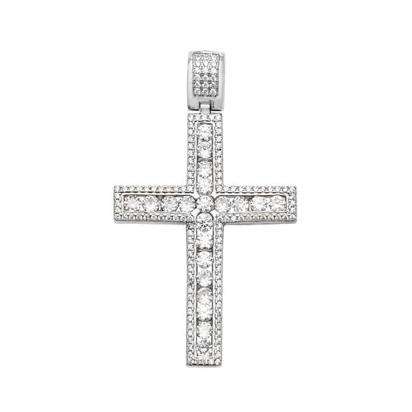 SILVER CZ PENDANT