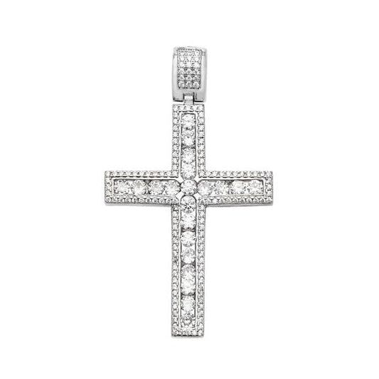 SILVER CZ PENDANT