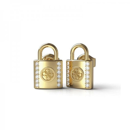 Keep Me Close Padlock Stud Earrings