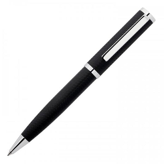 Ballpoint Pen Formation Herringbone Chrome