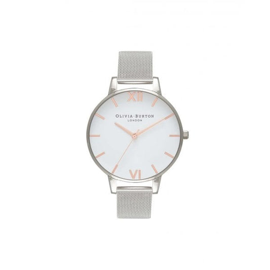 White Dial Silver Watch