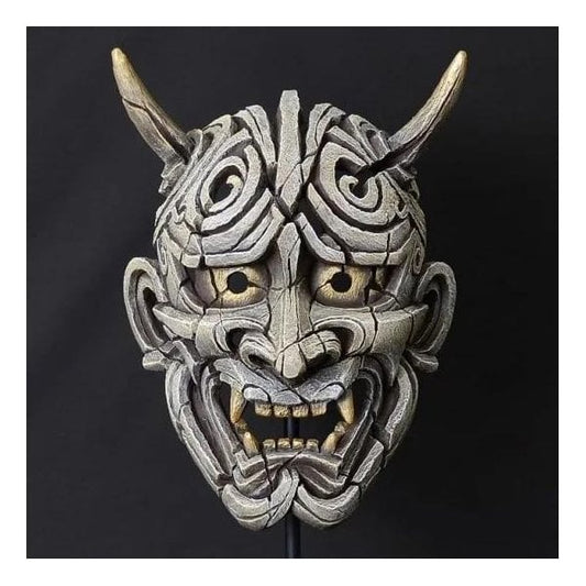 Japanese Hannya Mask - Antique White