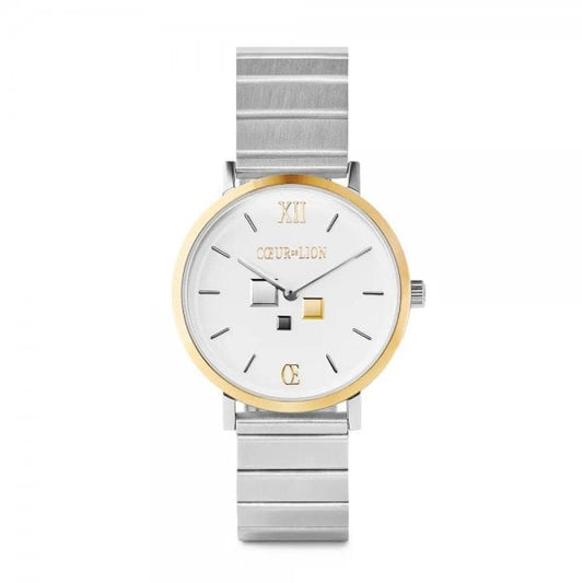 Ladies Steel and Gold Watch