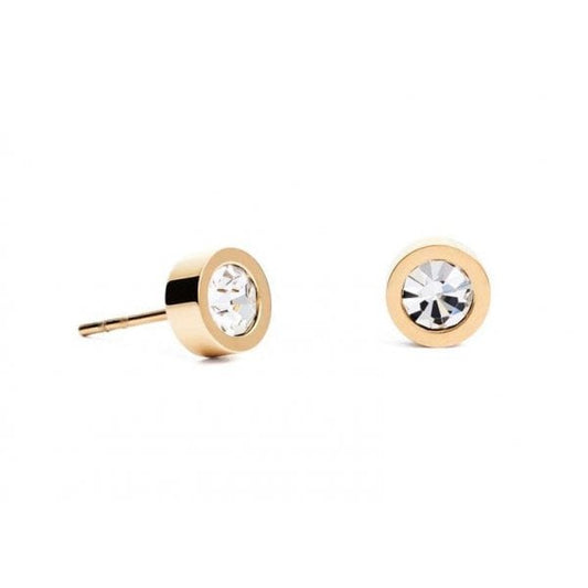 Gold Crystal Earrings