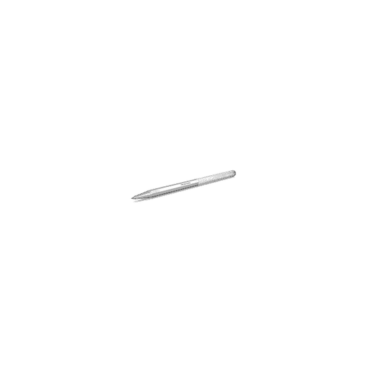 Crystalline ballpoint pen, Octagon shape, Silver