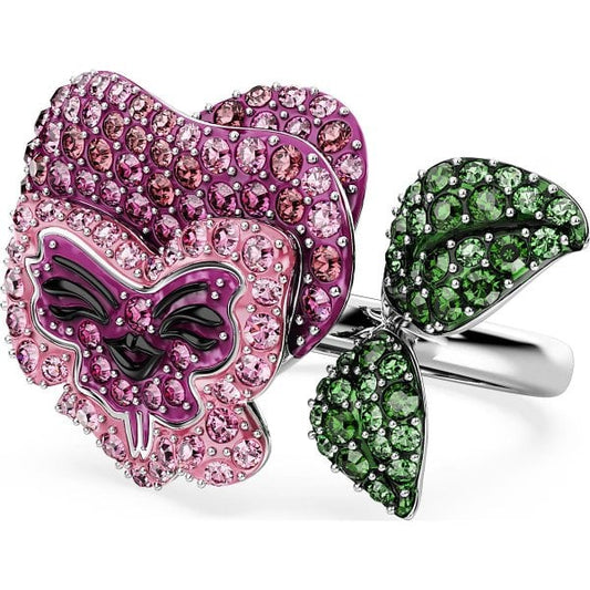 Alice in Wonderland cocktail ring, Flower, S50-55