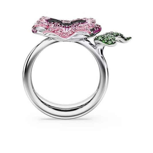 Alice in Wonderland cocktail ring, Flower, S50-55