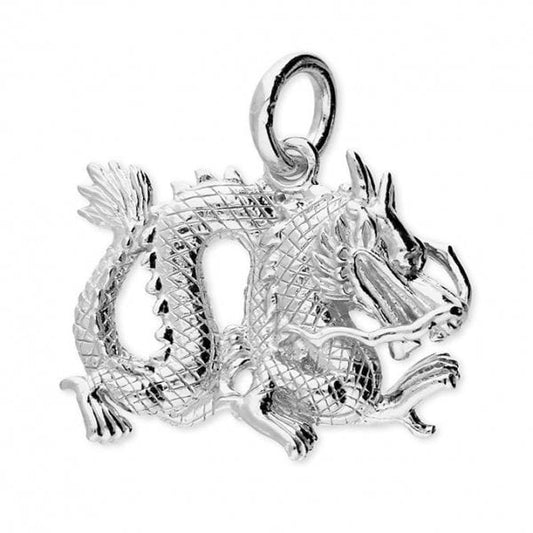 Sterling Silver Pendant - Dragon