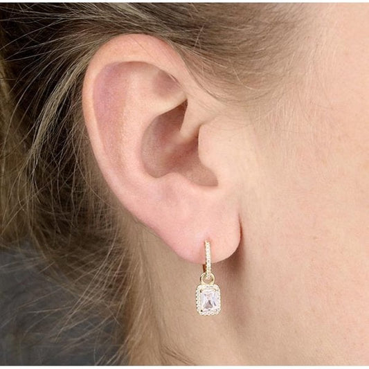 Yellow Gold Plated Earrings