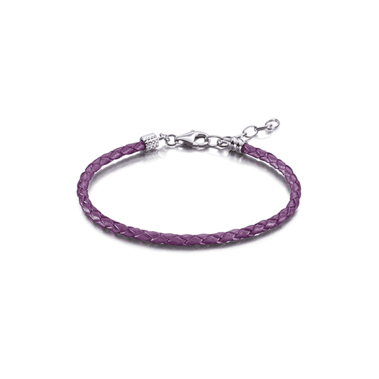 Chamilia Leather Bracelet Purple