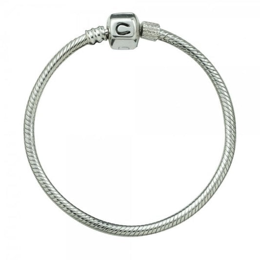 Silver Snap Bracelet 9.1 inches/23.1cm
