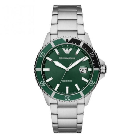 Green Dial Mens Watch