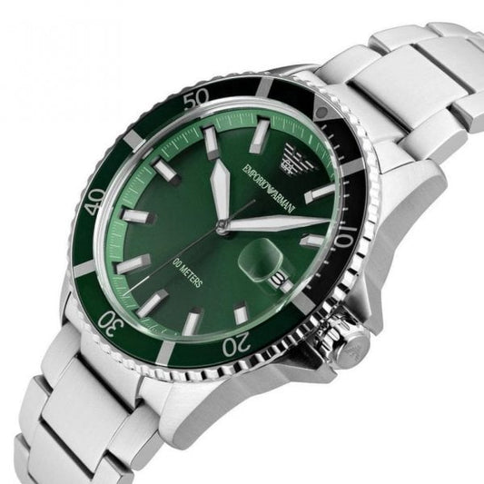 Green Dial Mens Watch