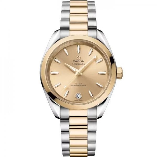 SEAMASTER AQUA TERRA SHADES GOLD ON STEEL 34MM