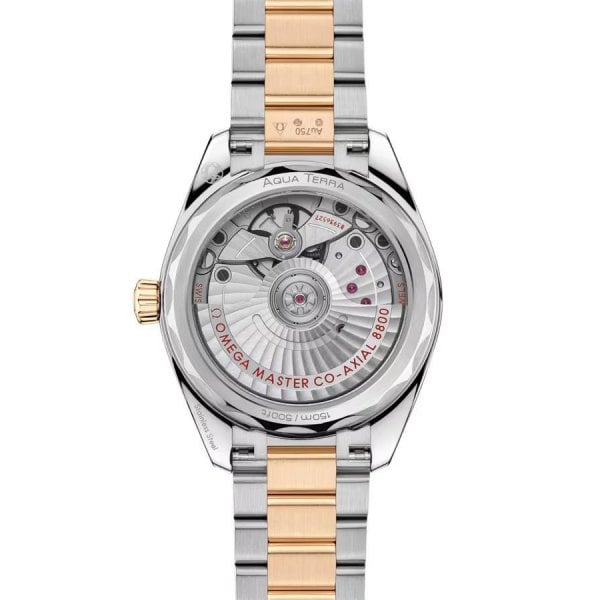 SEAMASTER AQUA TERRA SHADES GOLD ON STEEL 34MM