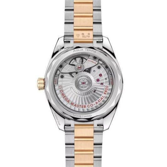 SEAMASTER AQUA TERRA SHADES GOLD ON STEEL 34MM
