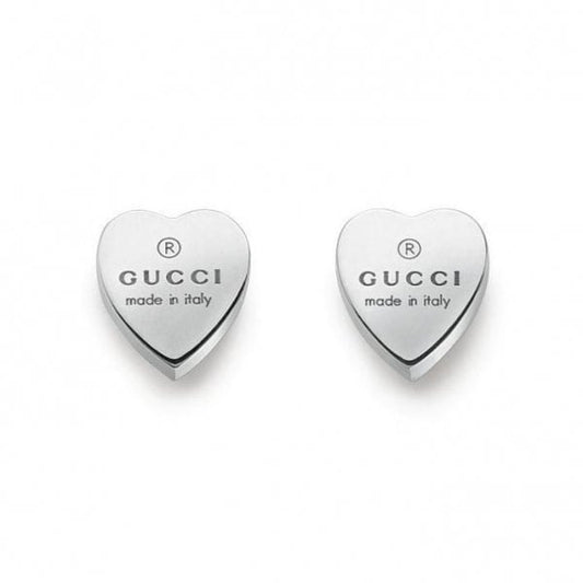 Trademark heart-shaped earrings