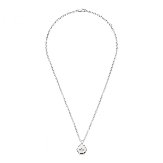 Gucci Trademark Necklace Silver