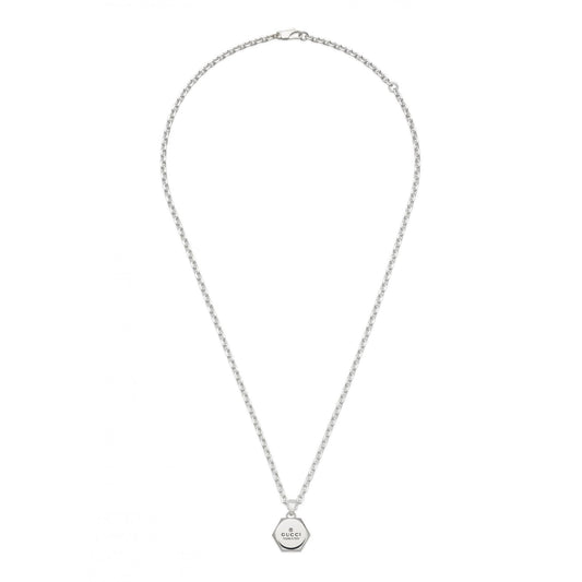 Gucci Trademark Necklace Silver