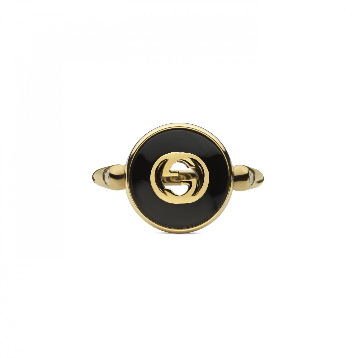 Gucci Interlocking Ring 12mm Size 13