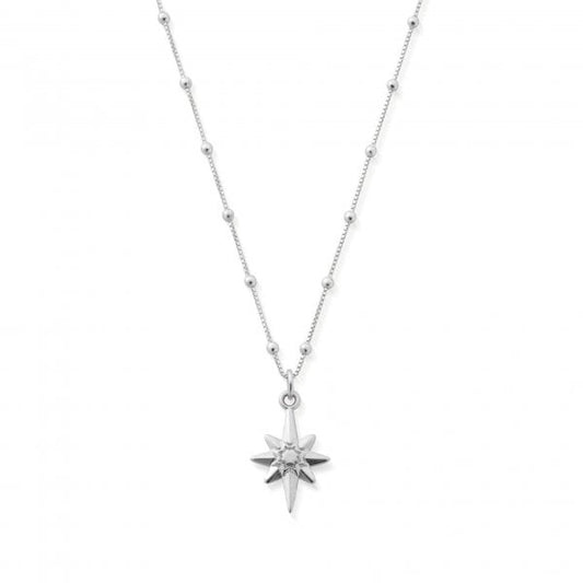Bobble Chain Lucky Star Necklace