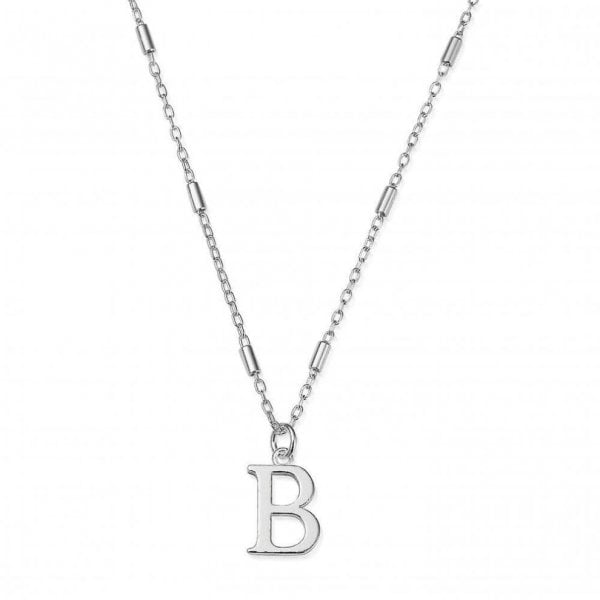 Iconic Initial Necklace - B