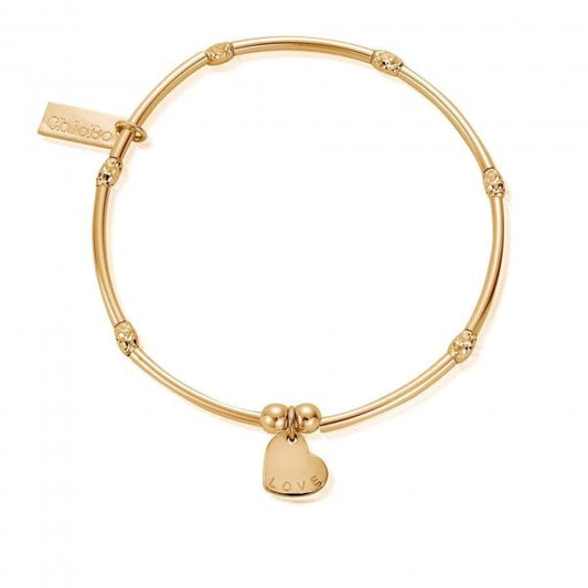 Mini Noodle Sparkle Rice Love Heart Bracelet