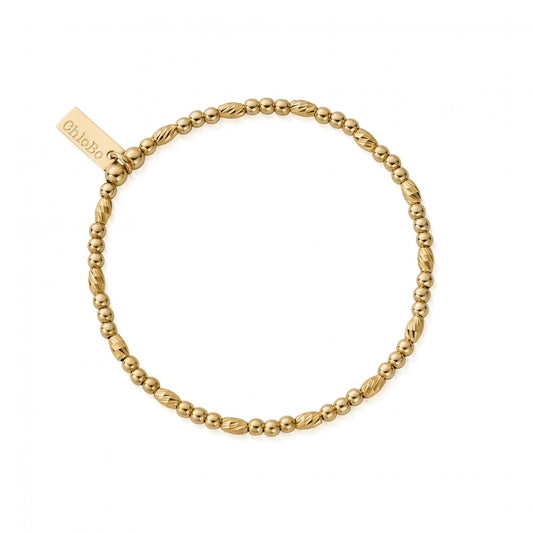 Gold Dainty Sparkle Bracelet