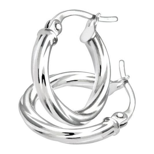 White Gold Earrings