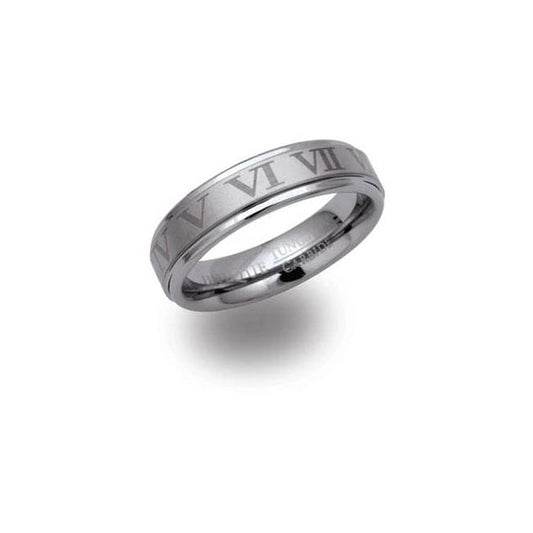 Gents Tungsten Carbide Ring 6mm Size 70