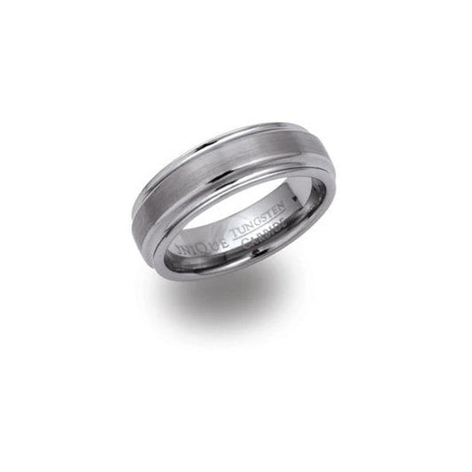 Gents Tungsten Carbide Ring 7mm Size 64