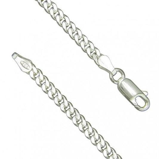 Sterling Silver Necklace 51cm