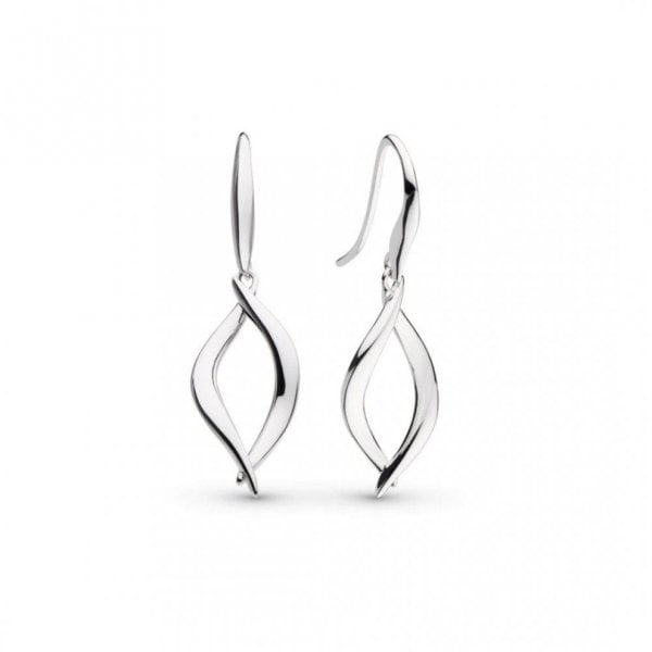 Entwine Twine Twist Link RP Drop Earrings