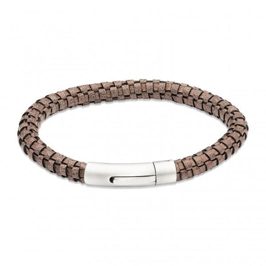 Gents Leather Bracelet 21cm