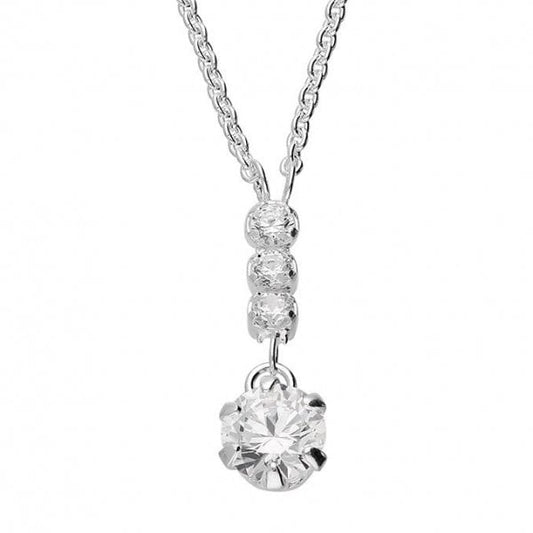 Sterling Silver Necklace 45cm
