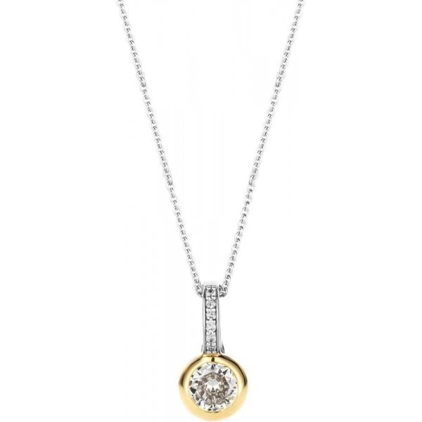 Silver CZ Necklace