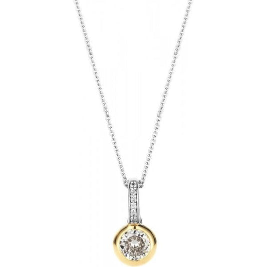 Silver CZ Necklace